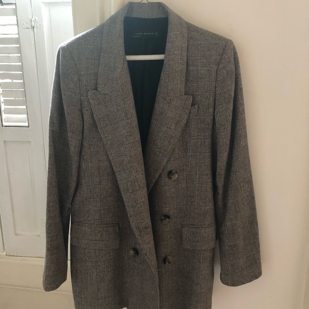ZARA double breasted blazer